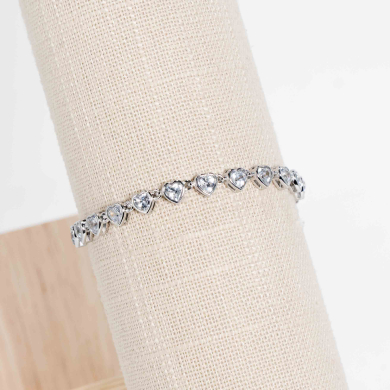 PULSERA ZO10589B PLATEADO Acero Inoxidable
