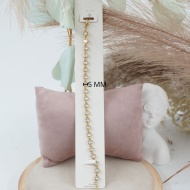 PULSERA ZO10589B DORADO Acero Inoxidable
