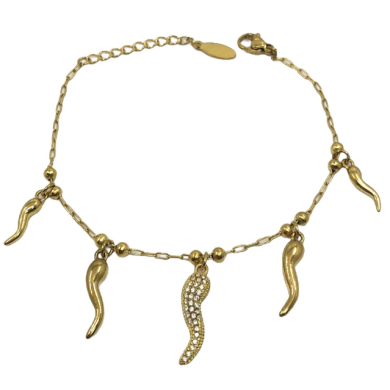 PULSERA ZO13334B DORADO Acero Inoxidable