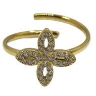 ANILLO ZO15172R DORADO Acero Inoxidable