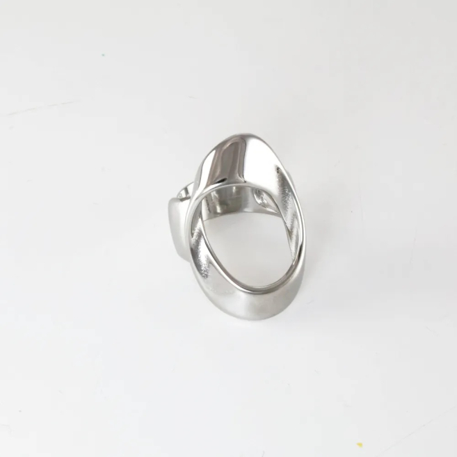 ANILLO ZO10892R250 PLATEADO Acero Inoxidable