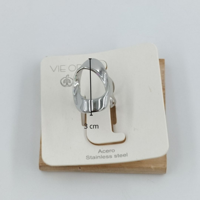 ANILLO ZO10892R250 PLATEADO Acero Inoxidable