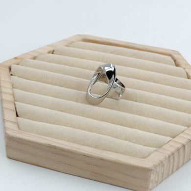 ANILLO ZO10892R250 PLATEADO Acero Inoxidable