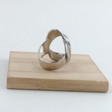 ANILLO ZO10892R250 PLATEADO Acero Inoxidable