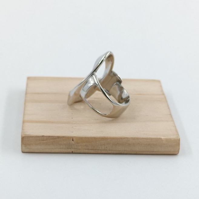 ANILLO ZO10892R250 PLATEADO Acero Inoxidable