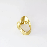 ANILLO ZO10892R250 DORADO Acero Inoxidable