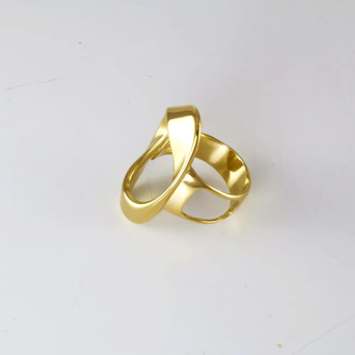 ANILLO ZO10892R250 DORADO Acero Inoxidable