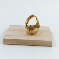 ANILLO ZO10892R250 DORADO Acero Inoxidable