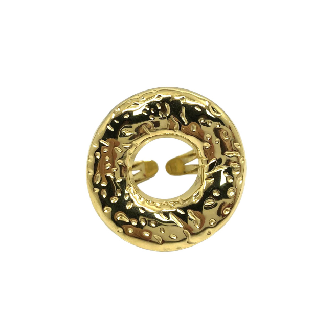 ANILLO ZO14808R200 DORADO Acero Inoxidable