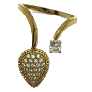 ANILLO ZO13450R DORADO Acero Inoxidable
