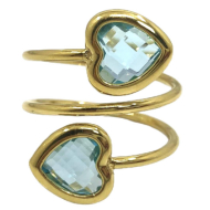ANILLO ZO13499R ROSA Acero Inoxidable