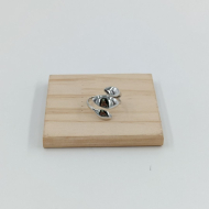 ANILLO ZO8013R150 PLATEADO Acero Inoxidable