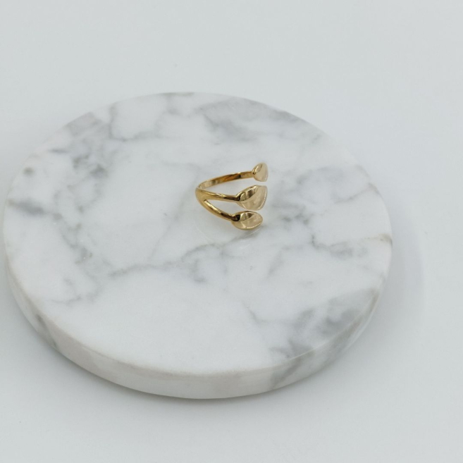 ANILLO ZO8013R150 DORADO Acero Inoxidable