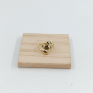 ANILLO ZO8013R150 DORADO Acero Inoxidable