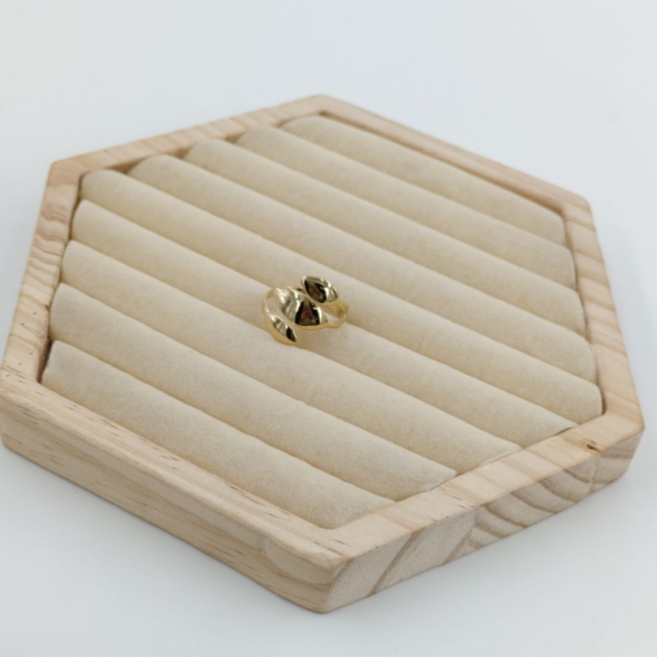 ANILLO ZO8013R150 DORADO Acero Inoxidable