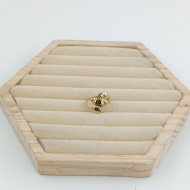 ANILLO ZO8013R150 DORADO Acero Inoxidable