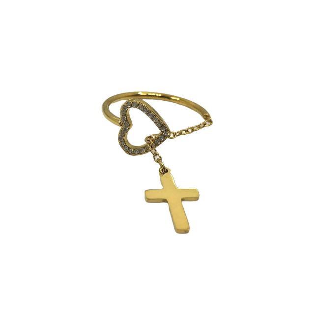 ANILLO ZO13326R DORADO Acero Inoxidable