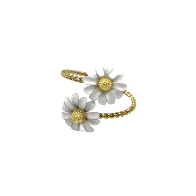 ANILLO ZO13463R DORADO Acero Inoxidable