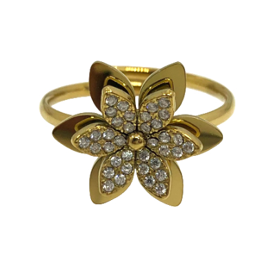 ANILLO ZO14531R DORADO Acero Inoxidable
