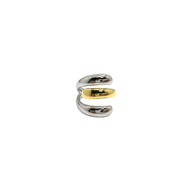 ANILLO ZO11696R BICOLOR Acero Inoxidable