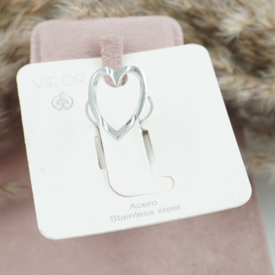 ANILLO ZO11448R PLATEADO Acero Inoxidable