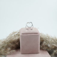 ANILLO ZO11448R PLATEADO Acero Inoxidable