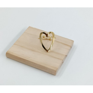 ANILLO ZO11448R DORADO Acero Inoxidable