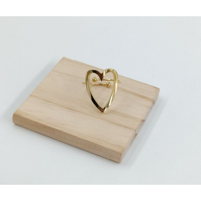 ANILLO ZO11448R DORADO Acero Inoxidable