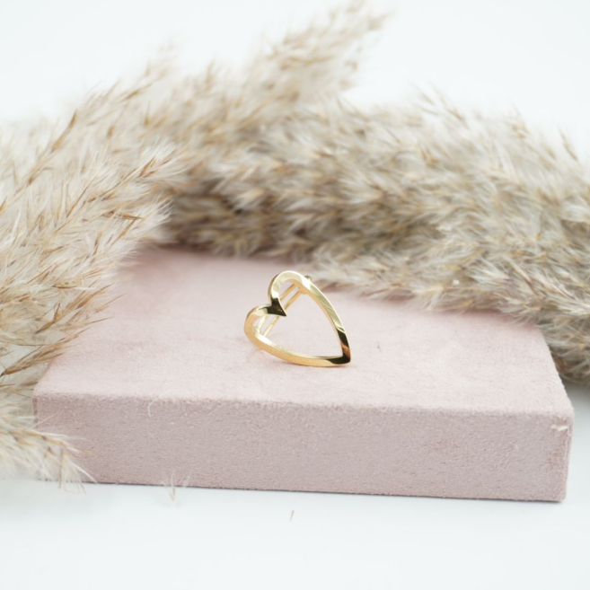 ANILLO ZO11448R DORADO Acero Inoxidable