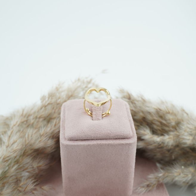 ANILLO ZO11448R DORADO Acero Inoxidable
