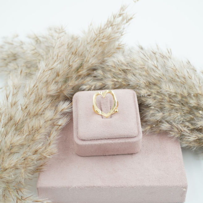 ANILLO ZO11448R DORADO Acero Inoxidable