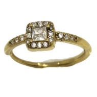 ANILLO ZO13679R PLATEADO Acero Inoxidable