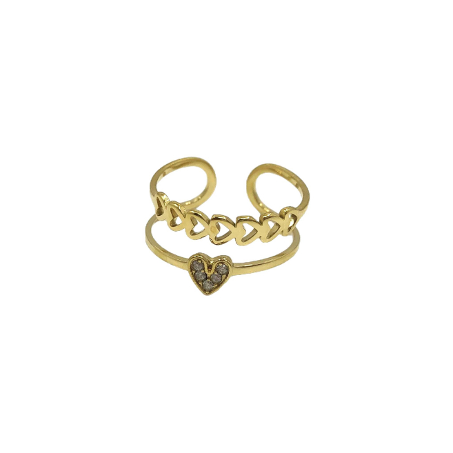 ANILLO ZO15307R PLATEADO Acero Inoxidable