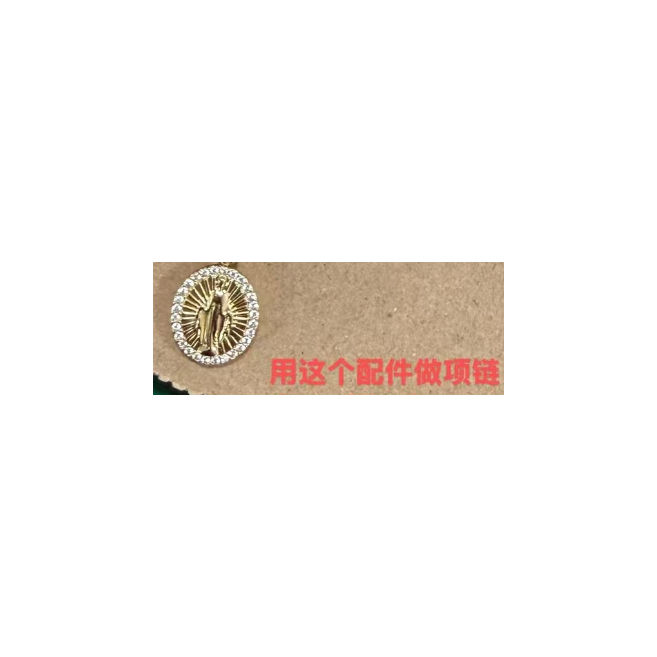 COLLAR ZO15530N DORADO Acero Inoxidable