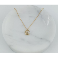 COLLAR ZO8473N150 DORADO Acero Inoxidable