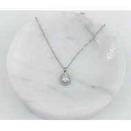 COLLAR ZO10798N250 PLATEADO Acero Inoxidable