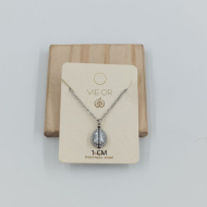 COLLAR ZO10798N250 PLATEADO Acero Inoxidable