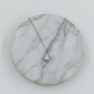 COLLAR ZO10798N250 PLATEADO Acero Inoxidable