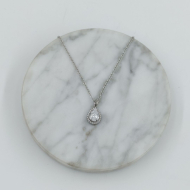 COLLAR ZO10798N250 PLATEADO Acero Inoxidable