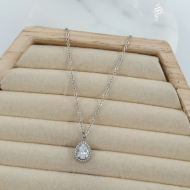 COLLAR ZO10798N250 PLATEADO Acero Inoxidable