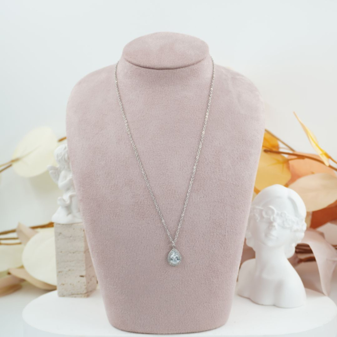 COLLAR ZO10798N250 PLATEADO Acero Inoxidable