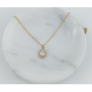 COLLAR ZO10798N250 DORADO Acero Inoxidable
