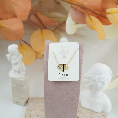COLLAR ZO11780N DORADO Acero Inoxidable
