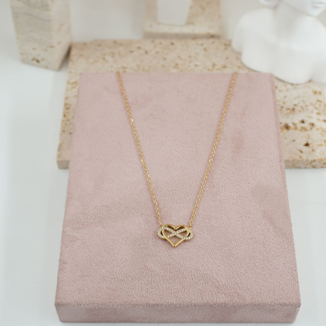 COLLAR ZO11780N DORADO Acero Inoxidable