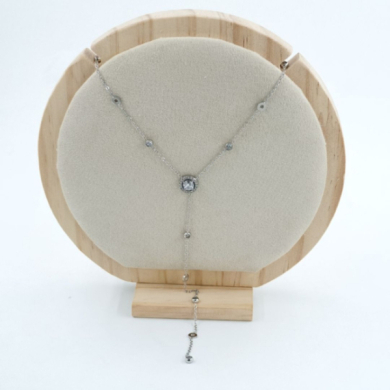 COLLAR ZO11636N PLATEADO Acero Inoxidable