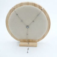COLLAR ZO11636N PLATEADO Acero Inoxidable