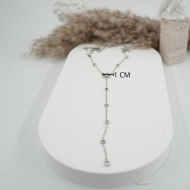 COLLAR ZO11636N PLATEADO Acero Inoxidable
