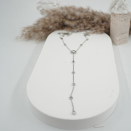 COLLAR ZO11636N PLATEADO Acero Inoxidable