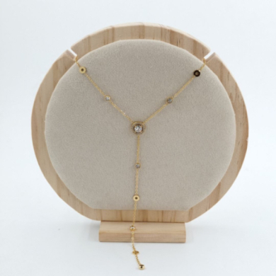 COLLAR ZO11636N DORADO Acero Inoxidable