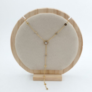 COLLAR ZO11636N DORADO Acero Inoxidable